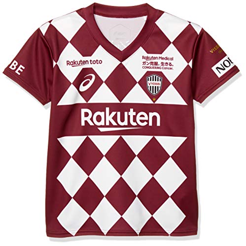 [アシックス] サッカーウエア 【天皇杯優勝記念】2020ヴィッセル神戸レプリカ半袖シャツ 背番号なし ジュニア 2104A027 キッズ クリムゾンレッド 日本 130 (日本サイズ130 相当)