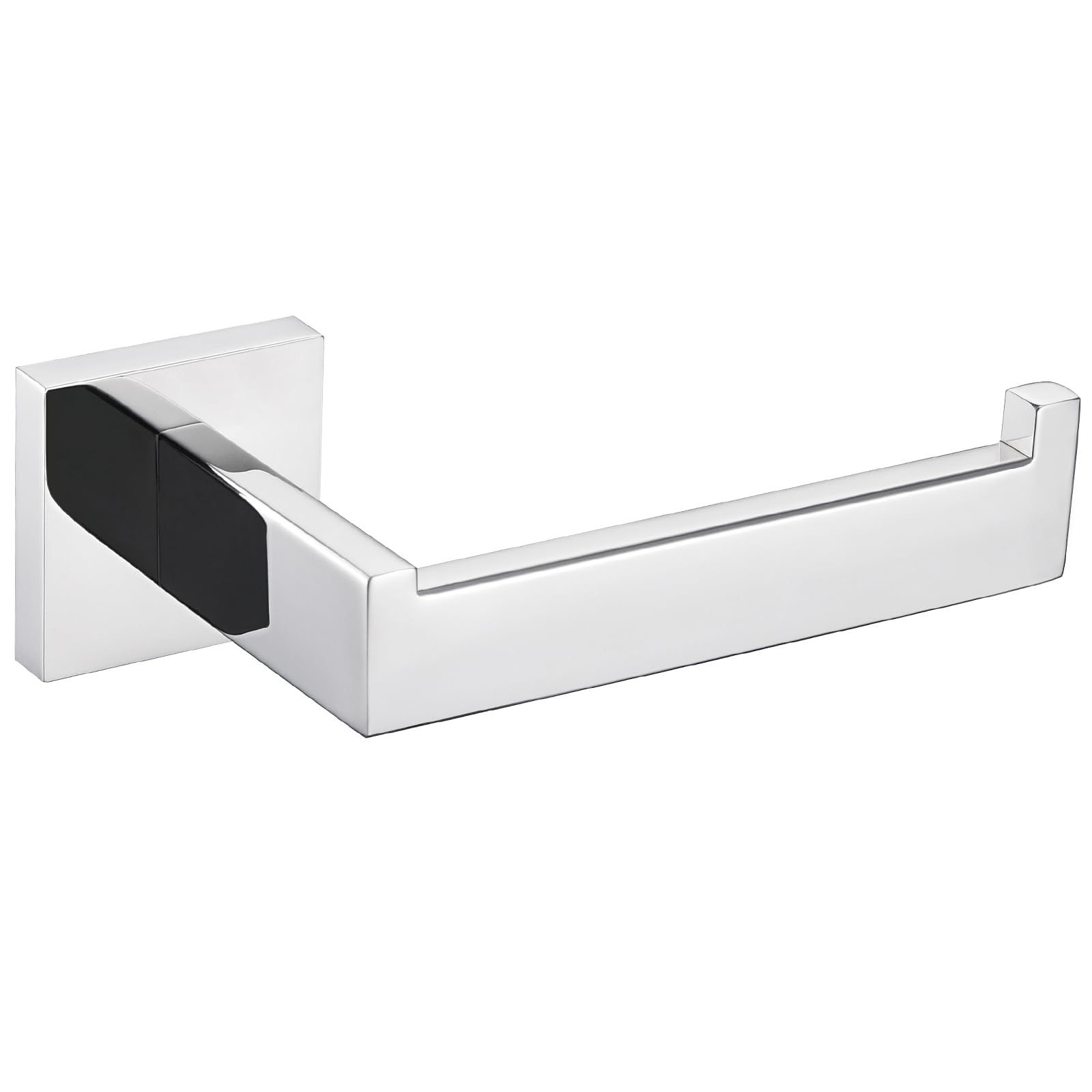 Angle Simple GD3209 Bathroom Lavatory Toilet Paper Holder Wall Mount, Polished Stainless Steel