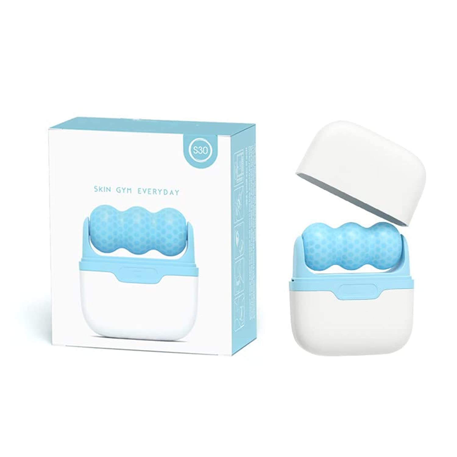 Ice Face Roller, Ice Roller for Face & Eye Puffiness Relief, Facial Ice Roller for Face Eyes Body,Cold Therapy Massage Roller,Skin Care Products, Home Use Women Gift