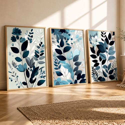 Image of kotart Painting for Wall Decoration - Modern Art Wall Decor Framed Painting for Living Room Bedroom - Framed Wall Posters /Paintings with Frame Set of 3 (Art-6, 13X17 inch)