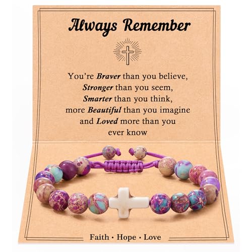 Tarsus Cross Bracelet for Teen Teenage Girls Gifts Trend Stuff, Christian Jewelry Birthday Confirmation Easter Communion Gifts