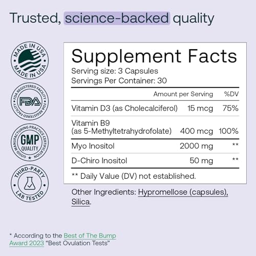 Mira PCOS Supplement with Inositol