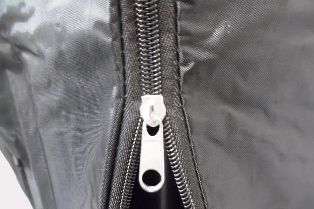 Shasta Pool Supply SI Tall Patio Heater Cover In Black with Zipper, Waterproof