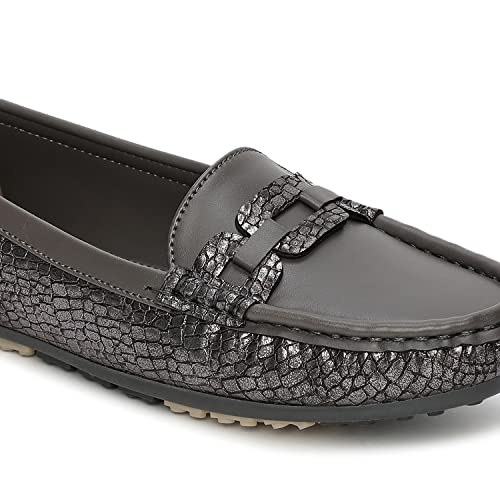 Image of Marc Loire Women Soft Comfortable Flat Loafers for Casual & Office Wear