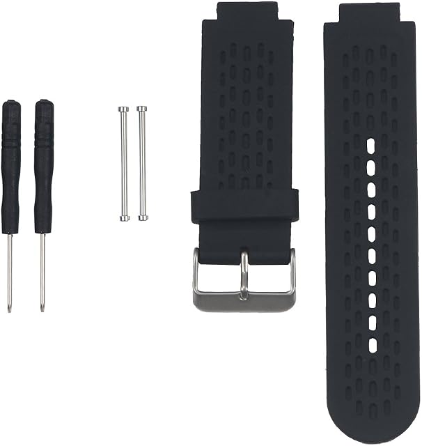 KOMI Watch Band Replacement Compatible with Garmin Vivoactive, Silicone Sport Fitness Strap Compatible with Garmin Approach S2/S4 GPS Golf Watch