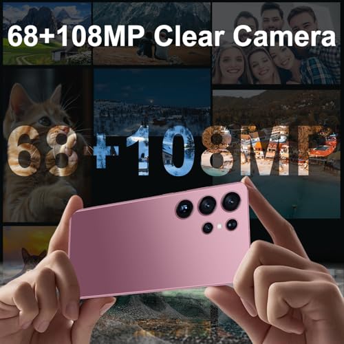 Image of BXV I25 Ultra 16+512GB Smartphone - 7000mAh Battery, 6.99-inch Display, Built-in Pen, Android 14, Snapdragon 8 Gen3, 68MP+108MP Camera Outperform Competitors in Speed & Power (Rose)