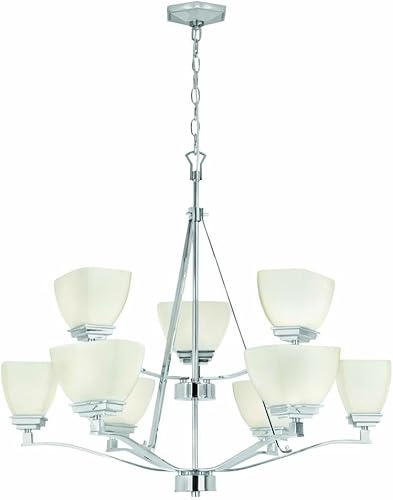 Sydney 9 níquel pulido ligero 26" hx30" wx30" d níquel pulido