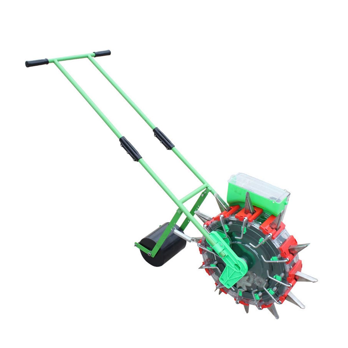 Garten-Mais-Smaschine zum Schieben, Saatgut-Smaschine und Dnger-Applikator,  Rasen- und Gartenstreuer, tragbare Hand-Smaschine zum Schieben,  Hand-Saatgut-Streuer und Dnger-Applikator, 12 ffnung: Amazon.de: Garten