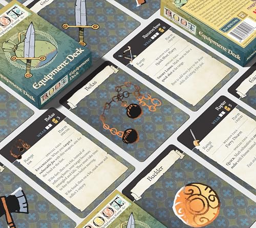 Image of Magpie Games Root The Roleplaying Game: Equipment Deck Expansion - Adds 55 Weapon and Gear Cards