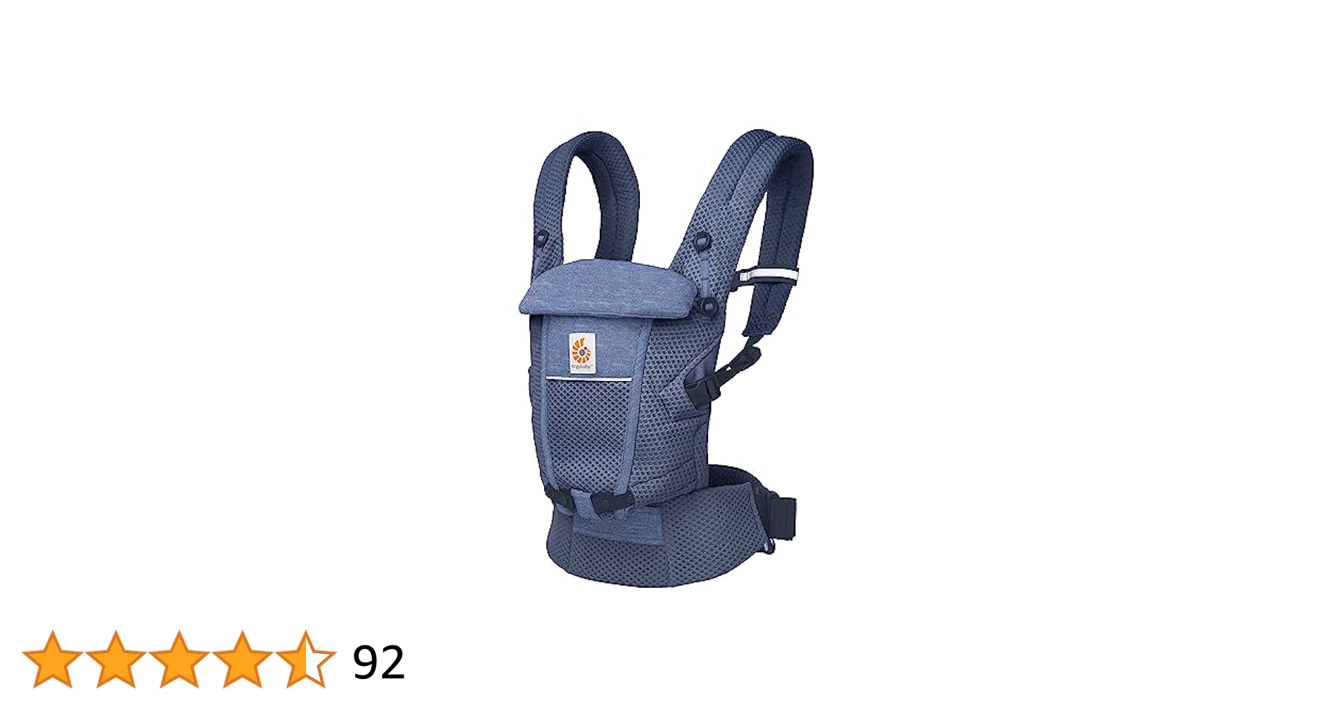 【新品未使用】エルゴベビー EBC ADAPT SoftFlex ホリデーブルー ergobaby セール ERGO BABY（エルゴベビー） ADAPT SoftFlex