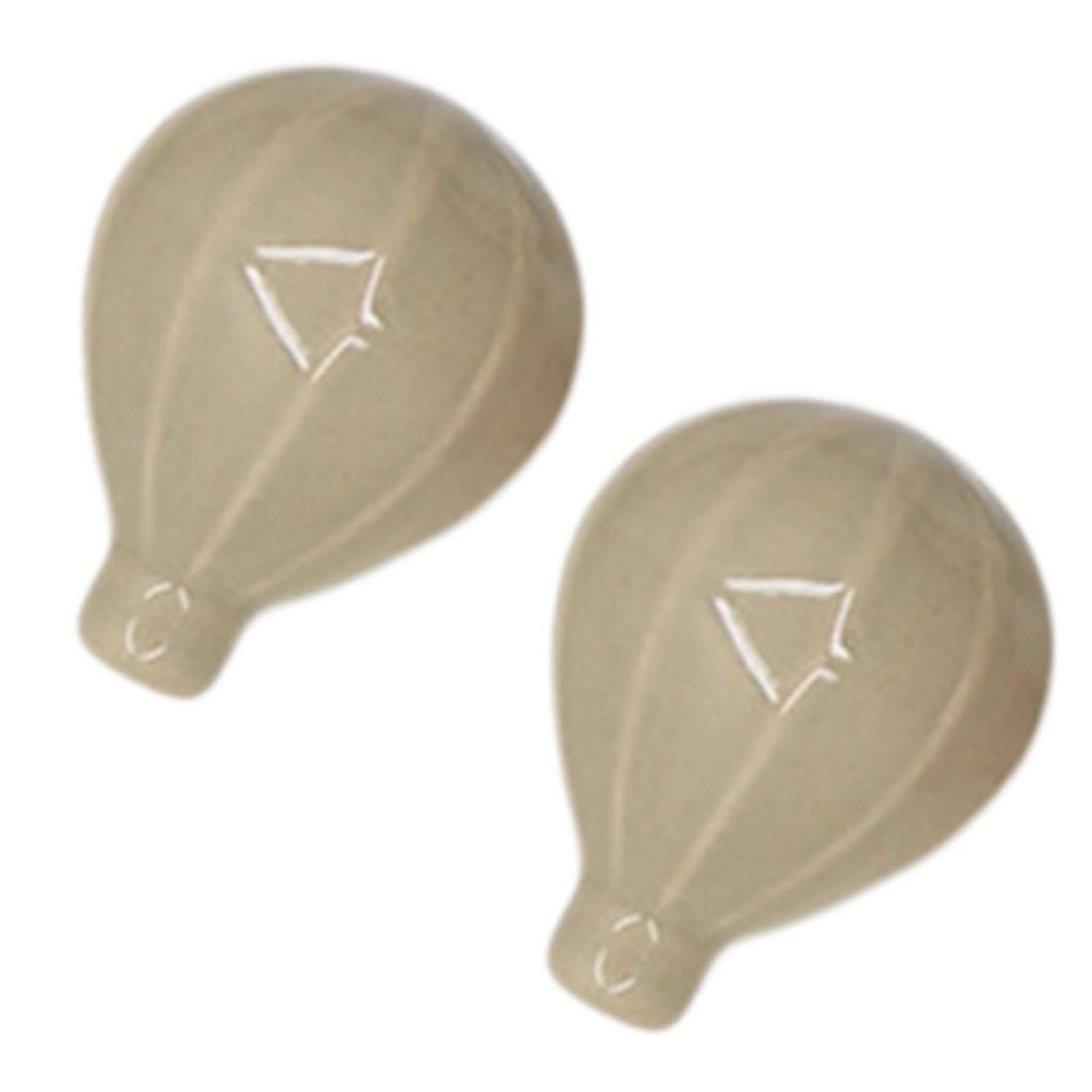 DSWZLQDXB 2pcs Cabinet Pulls Hot Air Balloon Design Furniture Knobs for Drawers Cute Ceramic Handle Colorful Wardrobe Multicolored Door Levers Kitchen,Living Room Kids Door Knobs (Brown)