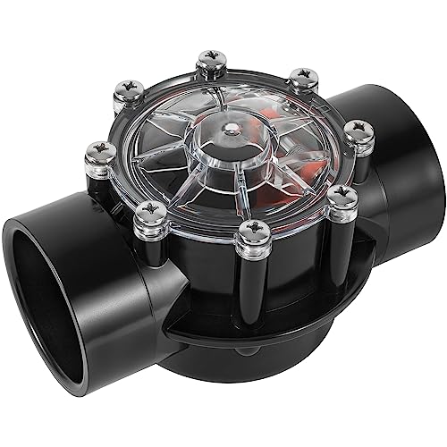 Replacement for Jandy 7305 Check Valve 180° 2' to 2.5' – CPVC Pool/Spa Straight Through Flow Valve,Clear Lid, Stainless Steel Spring, Compatible with Jandy Pro Series –170 GPM Rated - for Pools & Spas