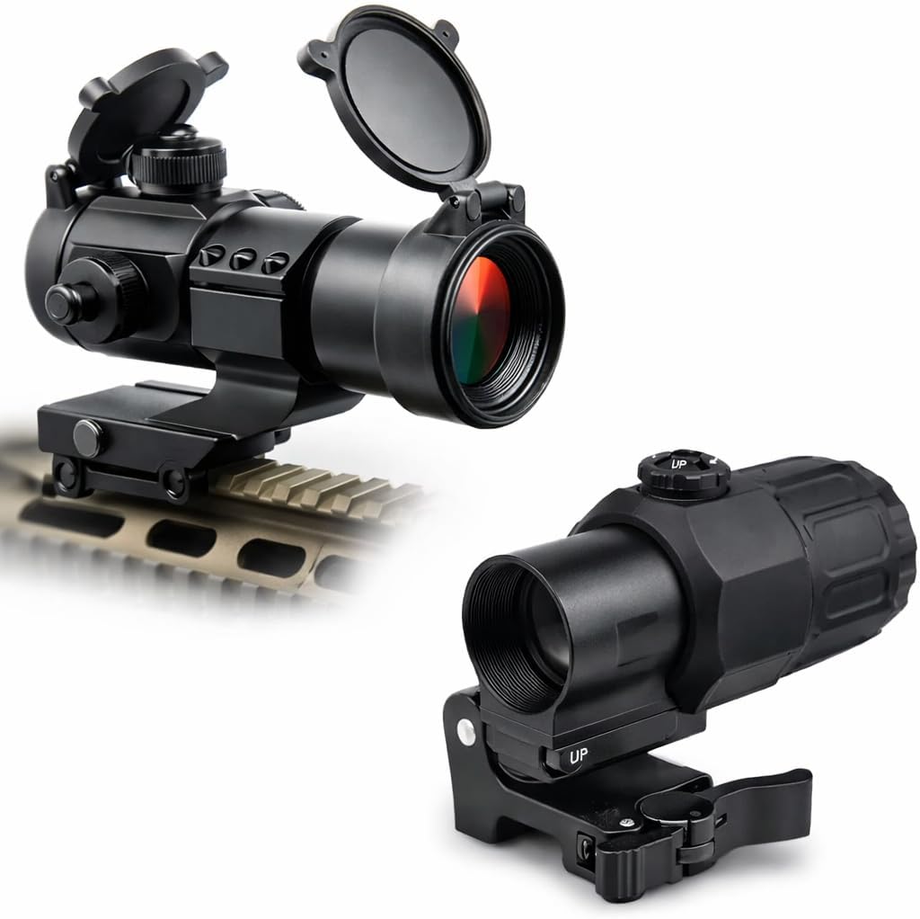 Tactical Scope Reflex Stinger 4 MOA Red - Green Dot Sight with Picatinny Mount