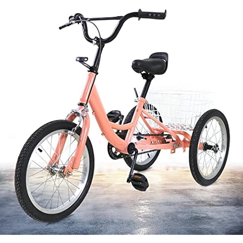 SHZICMY 16" Tricycle for Kids 7-10 Cover