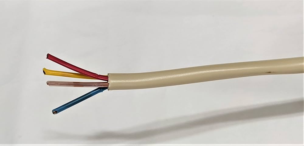 Amazon.co.jp: 警報用電線(AEV) (AE線)冨士電線 FA1.2mm×4C