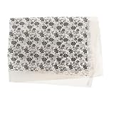 Gatuida Carta da Trasferimento per Ceramica e Argilla Polimerica Decalcomanie Sottosmalto Motivo Floreale Blu Foglio Adesivo Artigianale per Decorazioni Fai da Te su Porcellana e