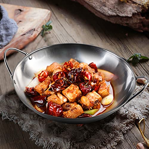 Wok de Acero Inoxidable Multifuncional 20.5cm-25.5cm miniatura 2