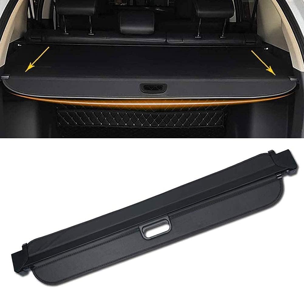 DuanRQ Retractable Boot Cargo Cover for BMW X5 E70 F15 2006-2018, Auto Luggage Cover Rear Luggage Shade Shield Dustproof Rear Parcel Shelf