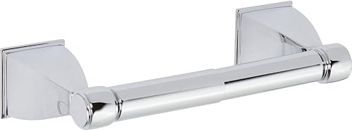 Motiv 1808PC Soporte de papel higiénico de doble poste, cromado