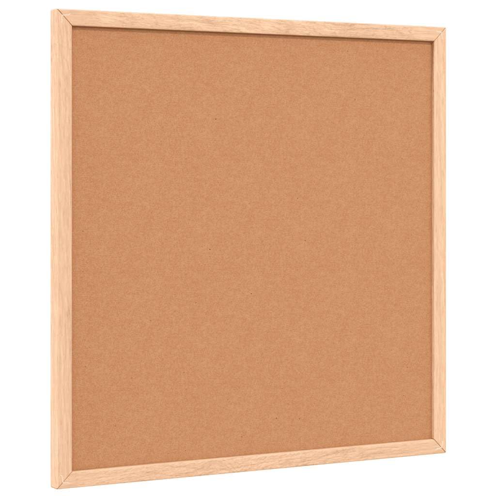 Magnetische Whiteboard Tafel mit massivem Kiefernholzrahmen 40 x 40 cm, lackierte beschreibbare Trockenlöschoberfläche, für Notizen, Planung und Büroorganisation