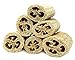 Super Savings Six (6) Pack of 4" Loofahs!! by Spa Destinations "Creating The In Home Spa Experience" Best Quality! Best Value! For a Limited Time Save 50% when you stock up and save! A Fantasic Gift! Value $36.00 when purchased seperately!100% Satisfaction Guarantee ...