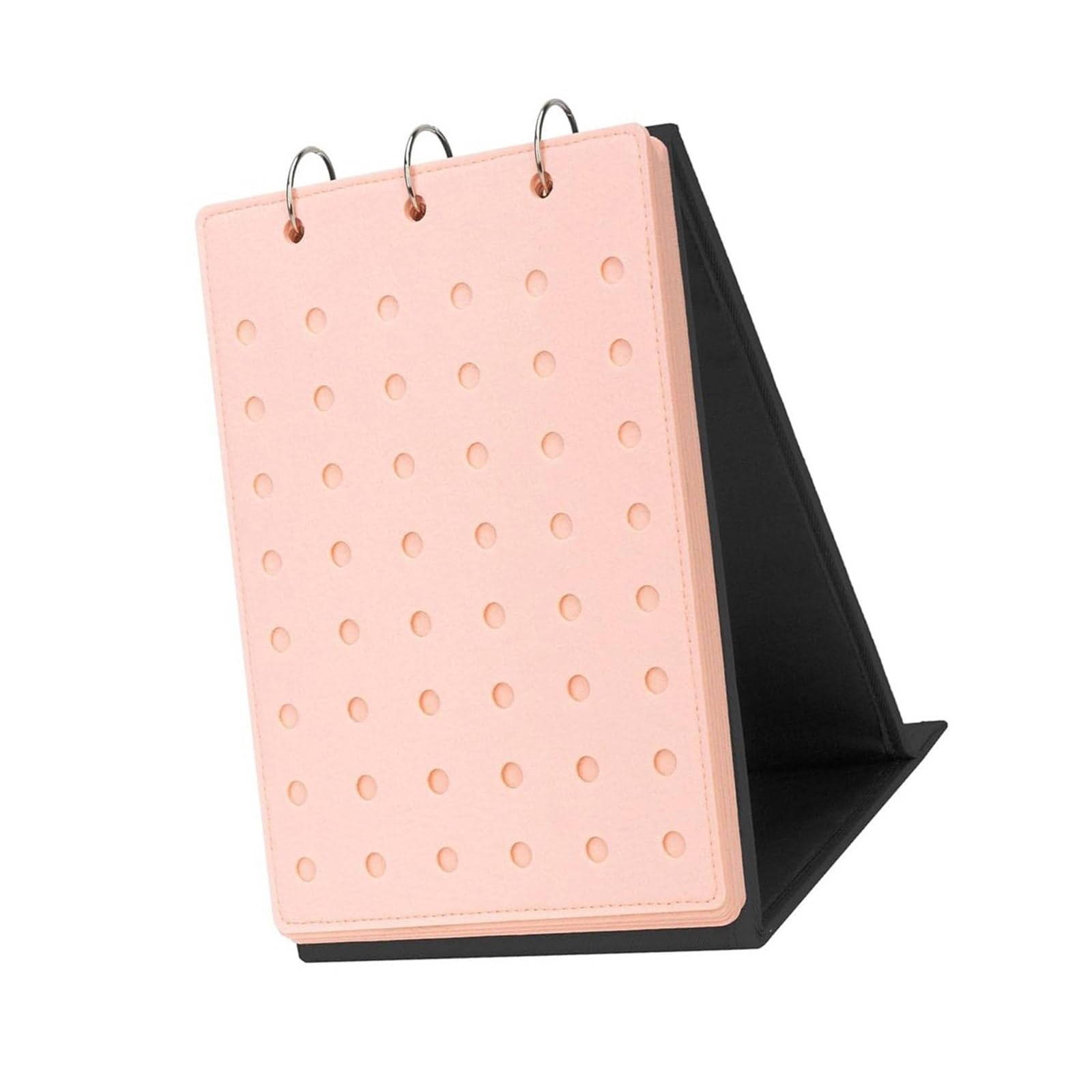 Msioytog Sturdy Felt Jewelry Storage Bag Home Decoration Organizers for Earrings Necklaces Rings with 280 Compartments Daily Use Pin Collection Storage Calendar