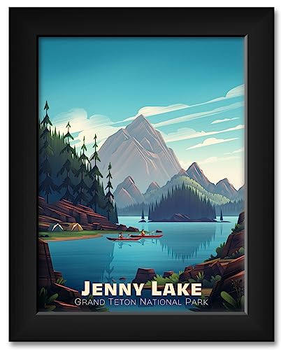 Jenny Lake Grand Teton National Park Art Print 11x14