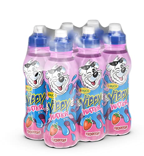 Rauch Yippy Water Erdbeere, Einweg, 330 ml (6er Pack) - Image 3