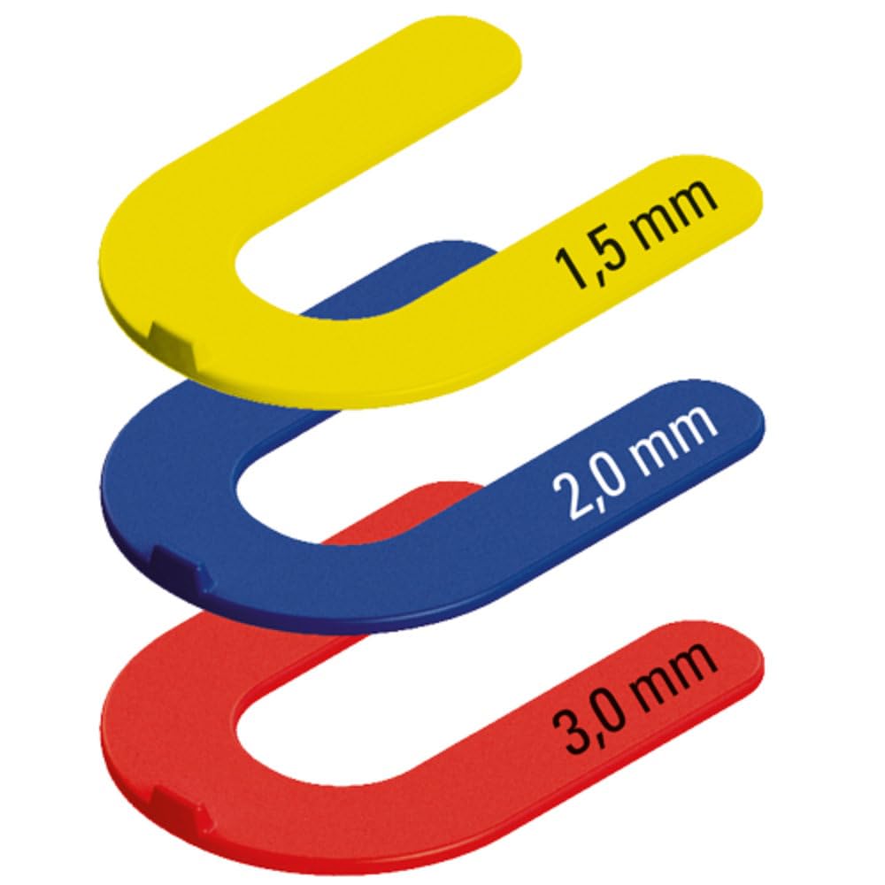 ShieldUp 30 x Horseshoe Shims - Spacers for Laying Tiles Stones & Floors