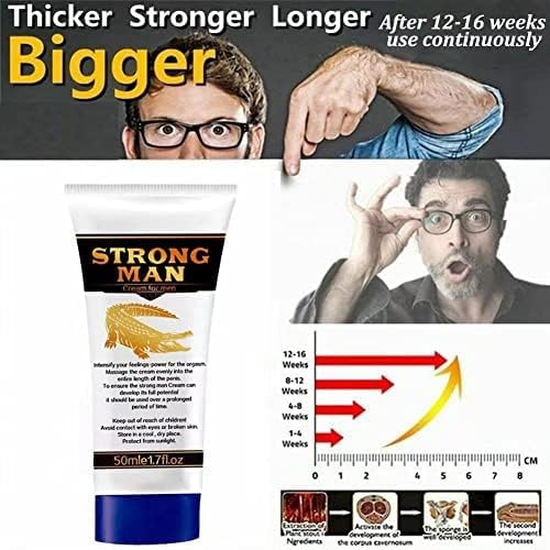 Miniatura 5 de Leelove Crema de ampliación, ungüento extensor de masaje masculino más grande y grueso más largo para un mejor rendimiento, 1.7 fl oz, blanco, 1.7