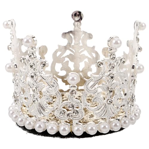 KOCKSHION 王冠ヘルメット装飾 スパークリングラインストーン付き バイク 電動自転車 スキーヘルメット用 簡単取り付け可能 かわいいミニ水晶