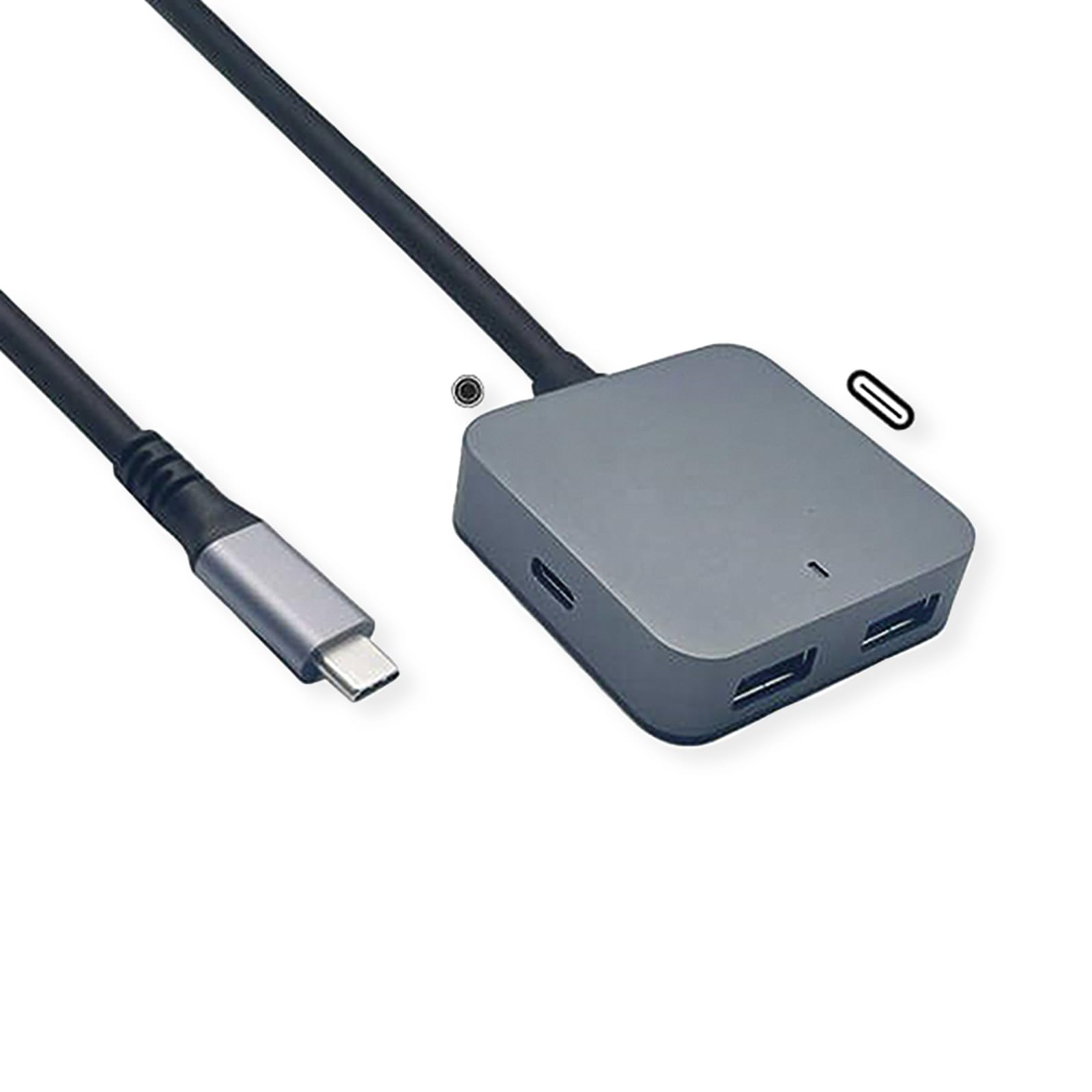 VALUE USB 3.2 Gen 1 Hub, 4 Ports mit Verlängerungskabel, 3 m