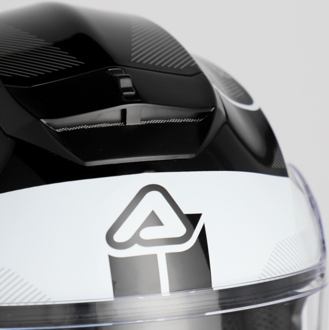 ACERBIS Casco SEREL 2206 Negro/Blanco M