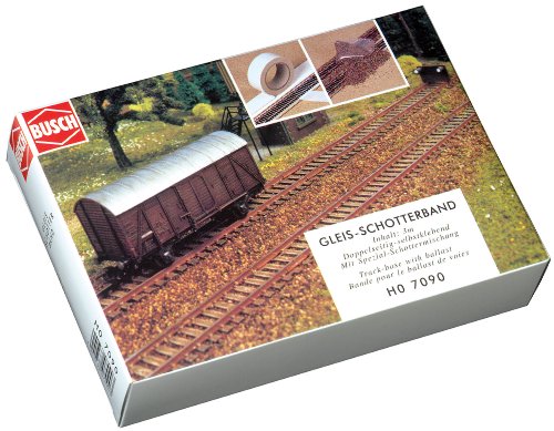 Preisvergleich Produktbild Busch 7090 - Gleisschotterband HO