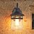 Tarentlight Outdoor Wall Sconce with Clear Seeded Glass Shade,Waterproof Exterior Fixture in Oil Rubbed Bronze Finish,Suit for Wet Locations,Easily Installed in Porch Patio Entryway,Doorway,Corridor
