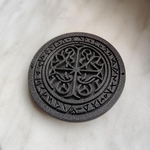 Ambiance viking à la maison avec l'accessoire Runestone noir imprimé 3D - 8