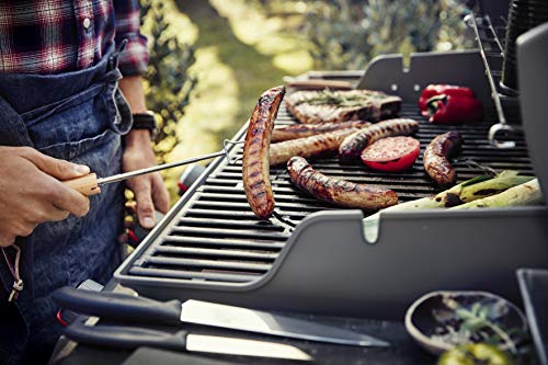 Fourchette à griller rétractable de 65,4 cm avec manche isolant pour cuisson parfaite - 6