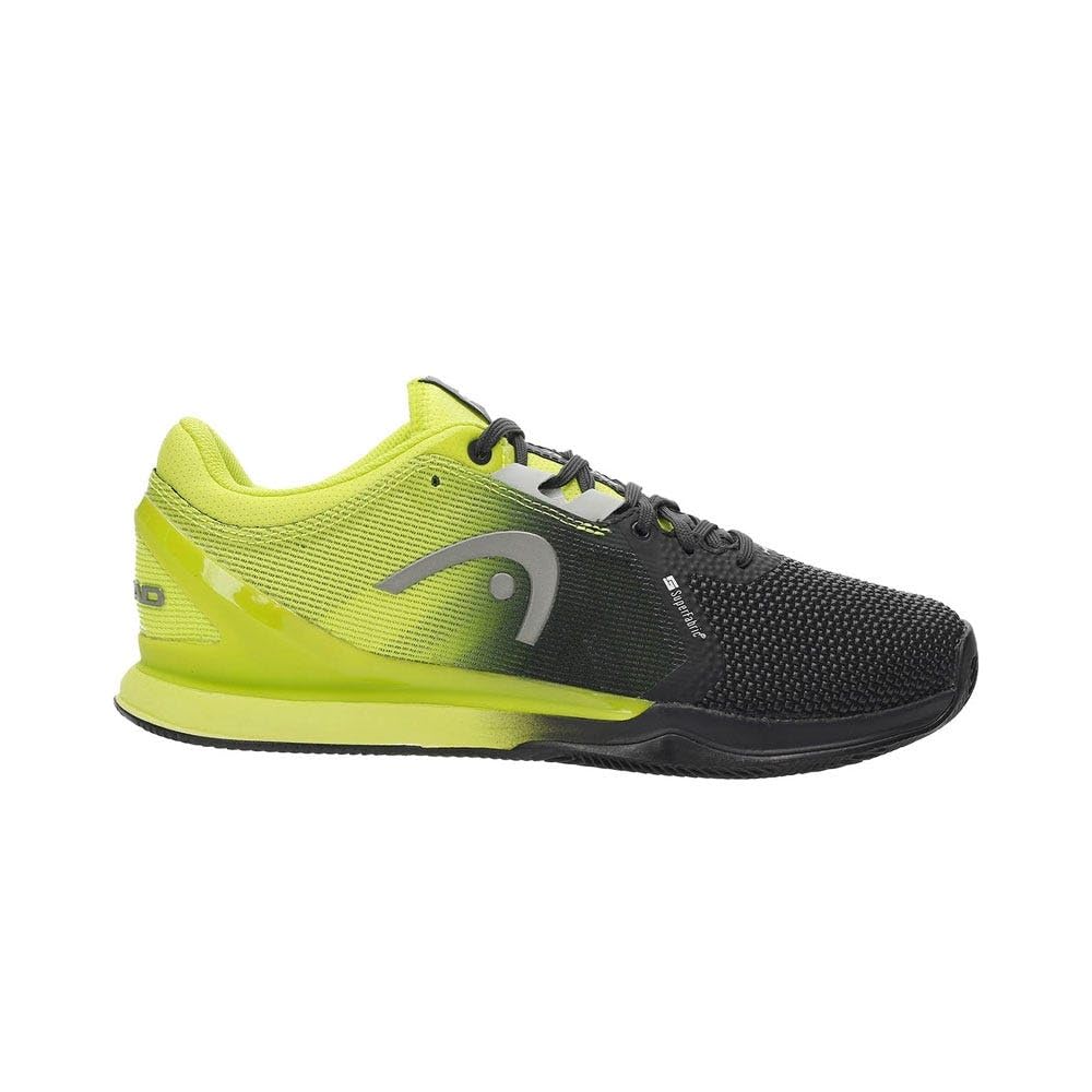 Head Sprint Pro 3.0 SF Toprak Kort Erkek Tenis Ayakkabı Siyah - 44.5