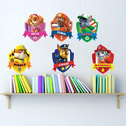 Vinilos decorativos Paw Dog para pared infantiles miniatura 2