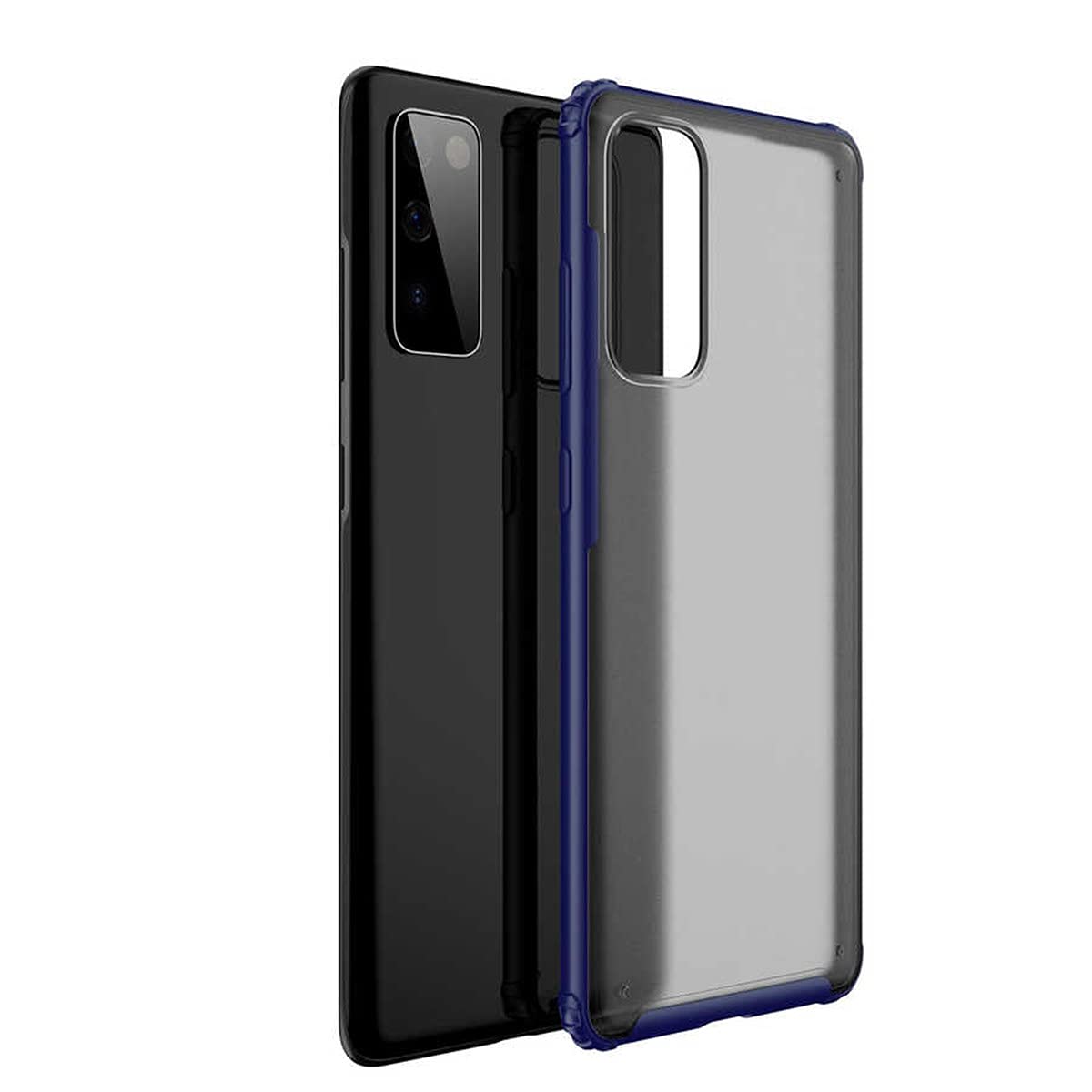 Zore Galaxy İle Uyumlu S20 FE Kılıf Volks Kapak, Lacivert