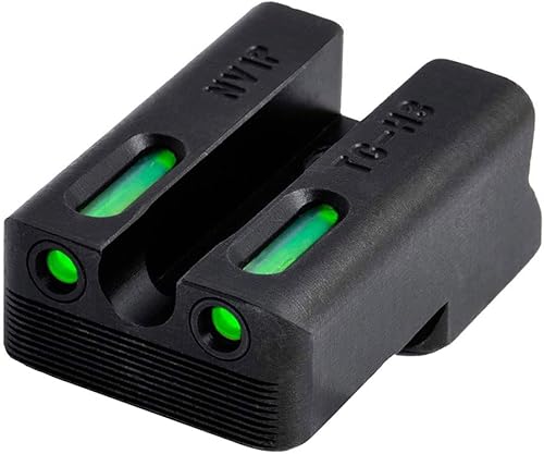 Miniatura 3 de Truglo TFX PRO - Mira de pistola, tritio brillante a prueba de golpes y vista nocturna de fibra óptica para pistolas, compacta, duradera y sin