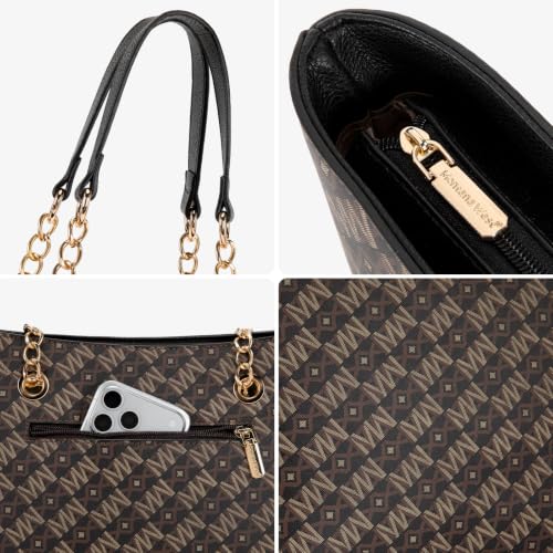 Image of Montana West Tote Bag for Women Chain Top-handle Handbags