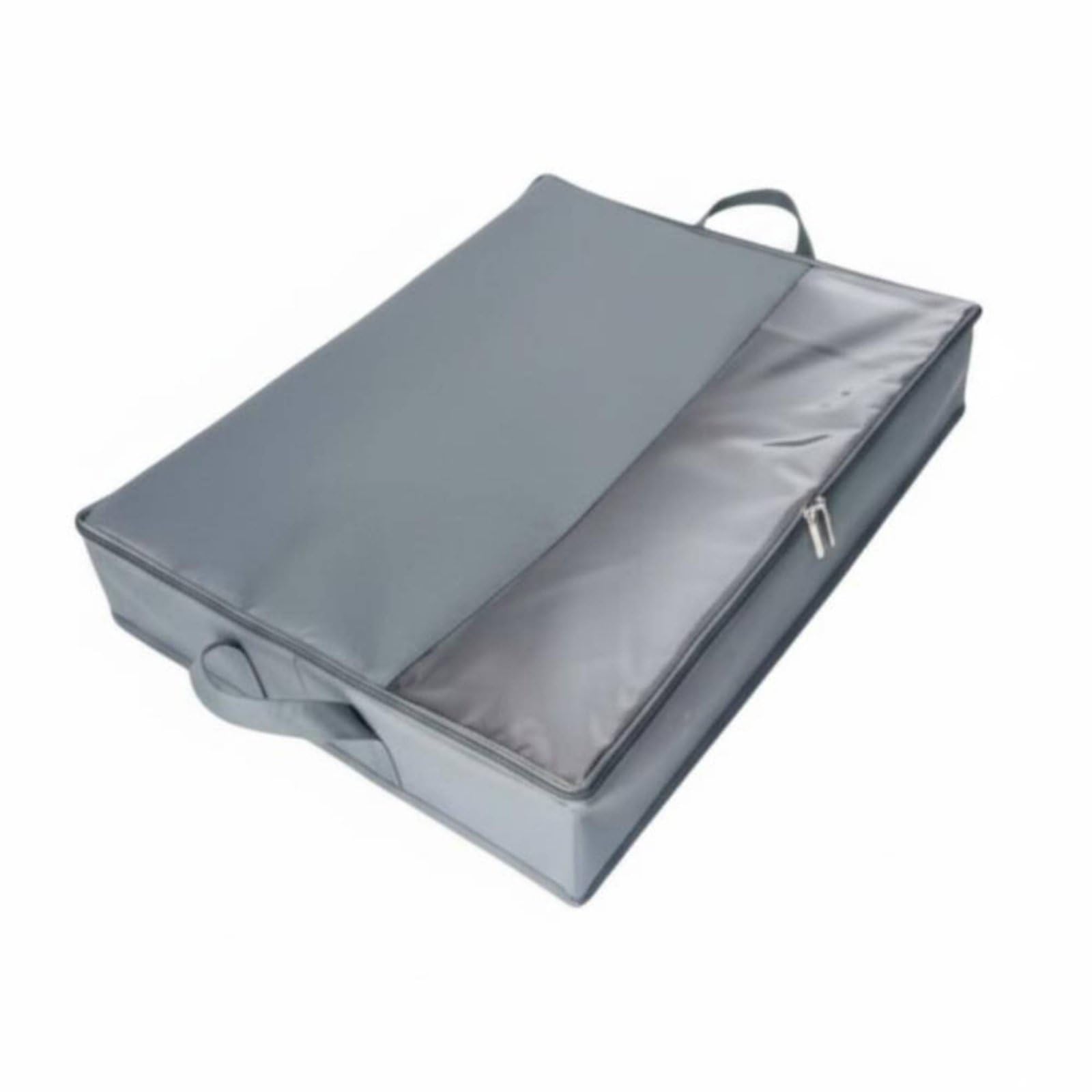 Qianly Organizer sotto Letto Salvaspazio Contenitore Sottoletto in Tessuto Grande Capacità Contenitore Pieghevole in Tessuto per sotto il Divano, Armadio, color to 3, 60x45x20cm
