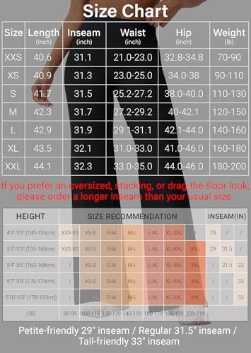 YEOREO Workout Leggings Womens No Front Seam Straight Leggings 31.5" High Waist Buttery Eddiy Gym Yoga Pants Dark Green S - 6