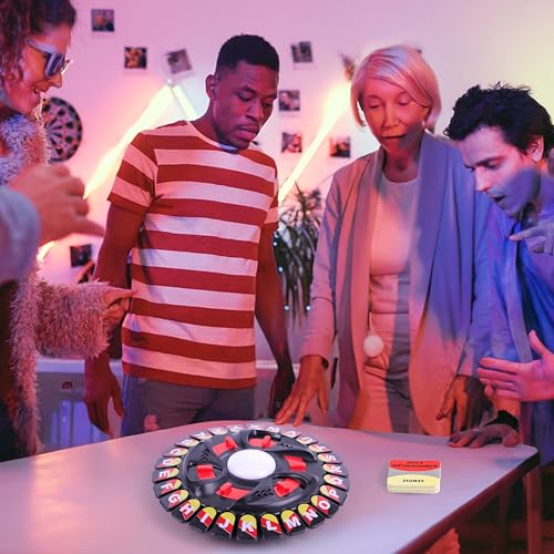 Wörter Sturm Brettspiel – Gesellschaftsspiel für 2-8 Spieler ab 14 Jahren, Partyspiel & Familienspiel (Schwarz) – Bild 5