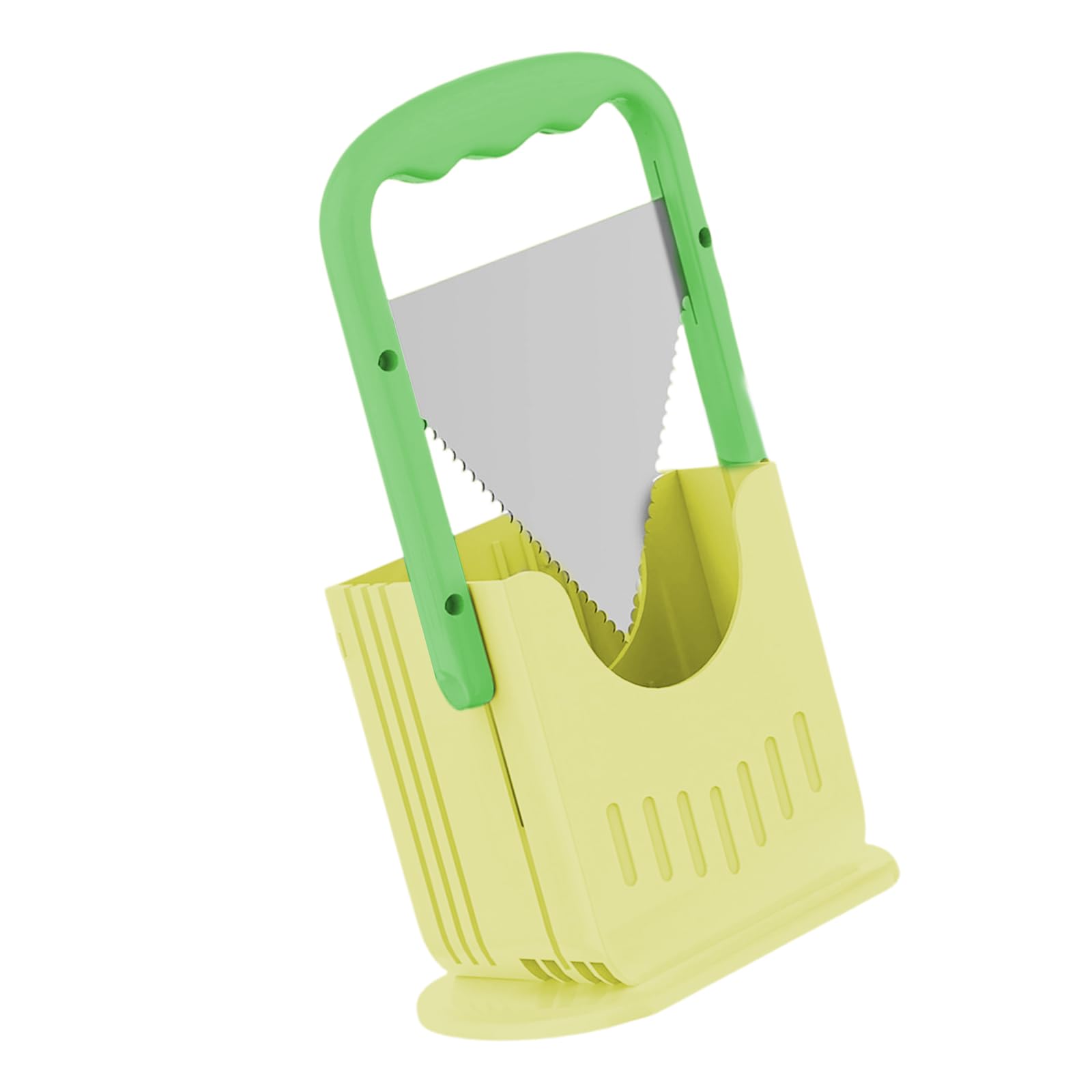 Shurhome Safe Ergonomic Bread Slicer Produced for User Protections Comfortable Grip Efficient Operations Wear Proof Coating Safe Design