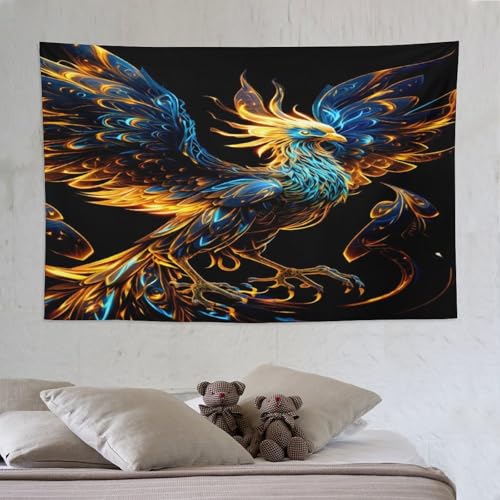 Tenture phénix art mural de chambre pour créer un espace cocooning