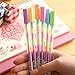 Produktbild Amison 1 PCS mit sechs Farbe Gel Pens, Gradient Farbe Stift, Zeichen Stifte, Bling-Roller Stifte, Maker Stifte f¨¹r Scrapbook Deco, Malen, Zeichnen, Hochzeit