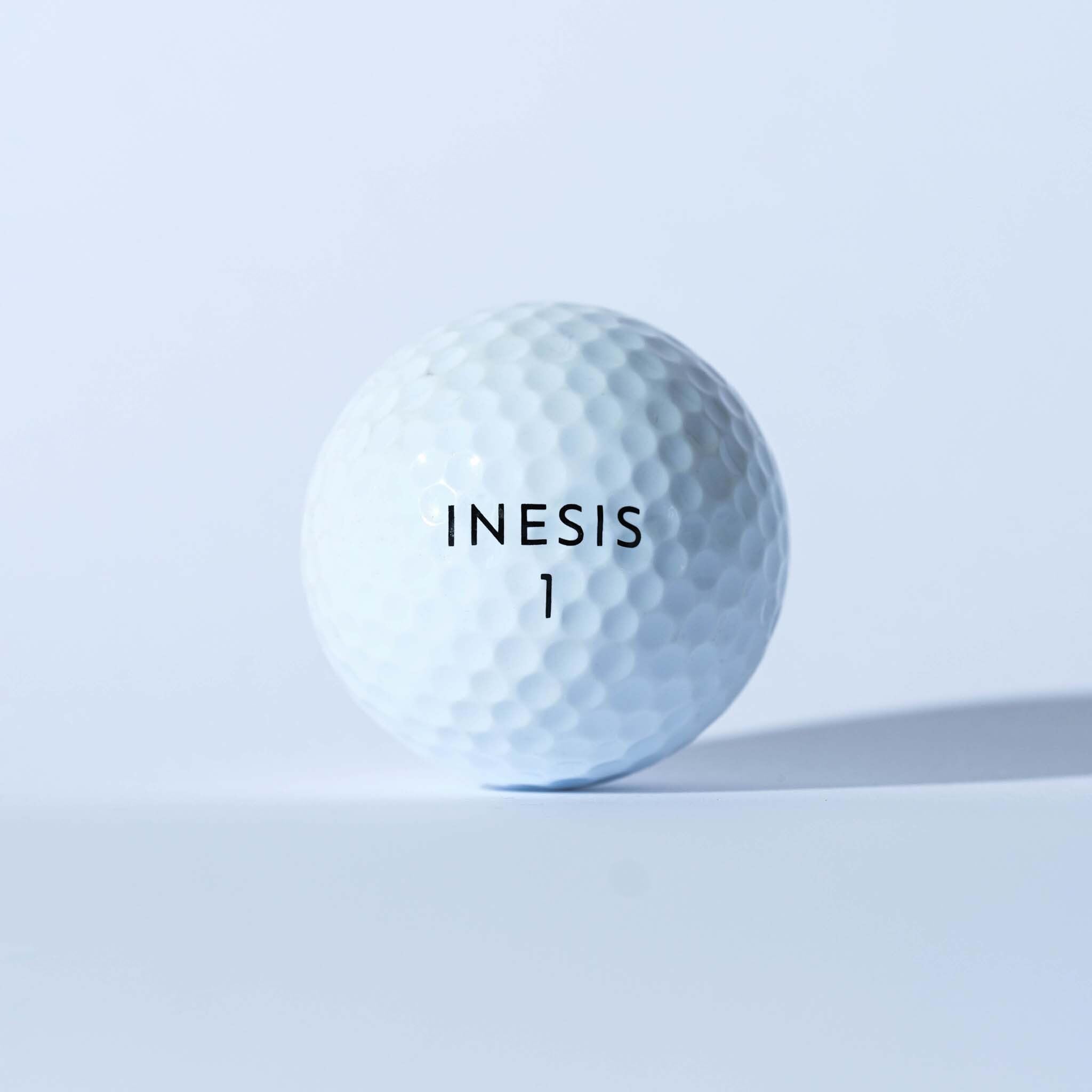 Lot de 24 Balles de Golf d'Occasion INESIS Soft 500 - Qualité - Idéales pour Débutants et Joueurs Confirmés - Qualité Premium et Performance – Marque FrançaiseA