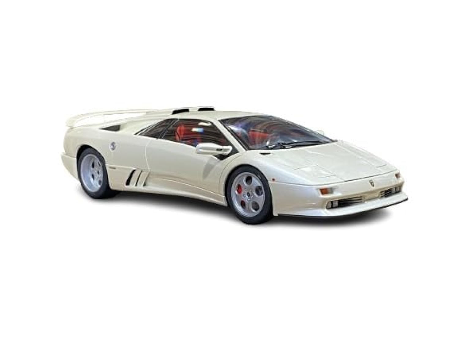 1/18 Diecast White AutoArt Lamborghini Diablo SE30 JOTA Model Car